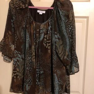 3X dress barn top